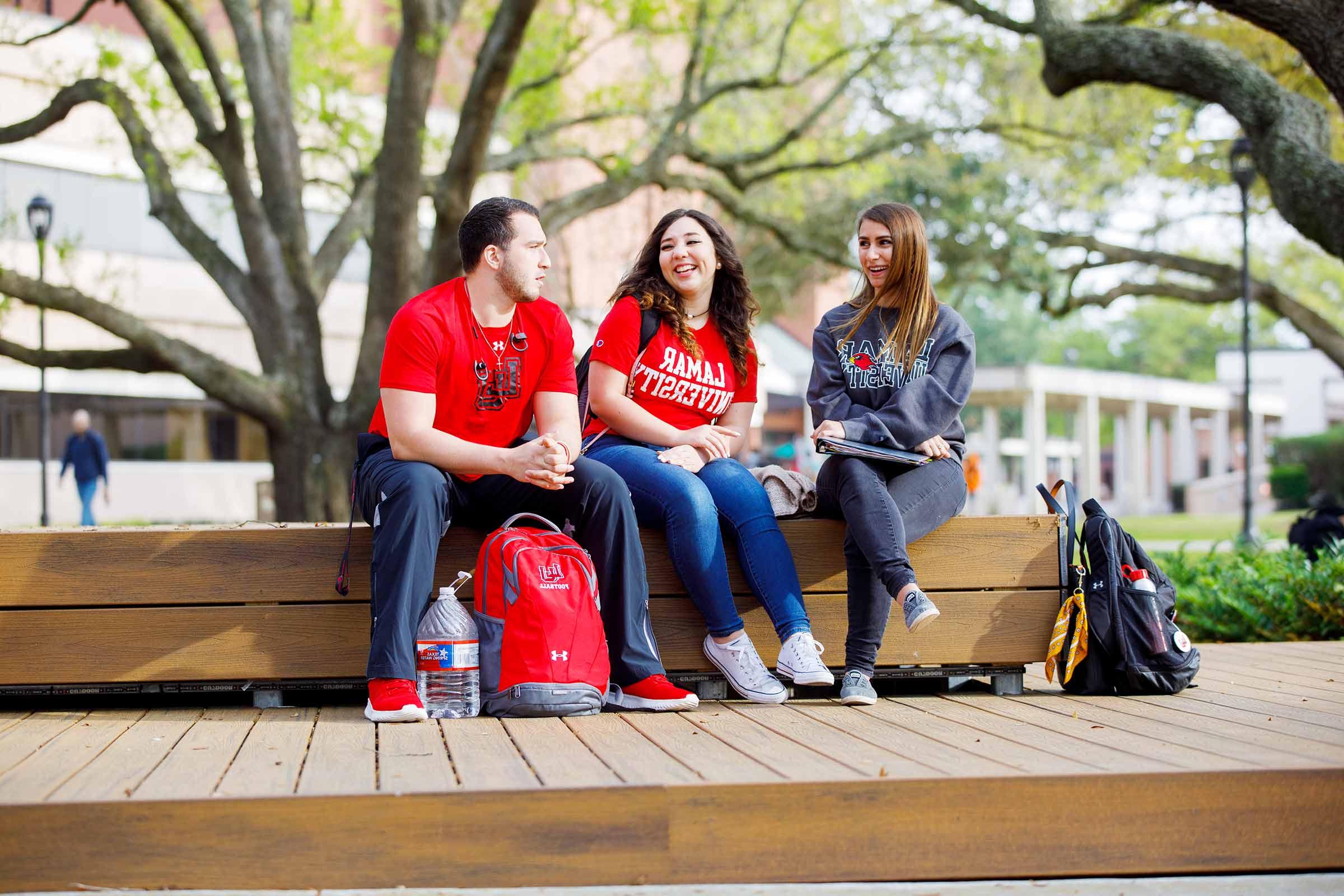 Students on Campus